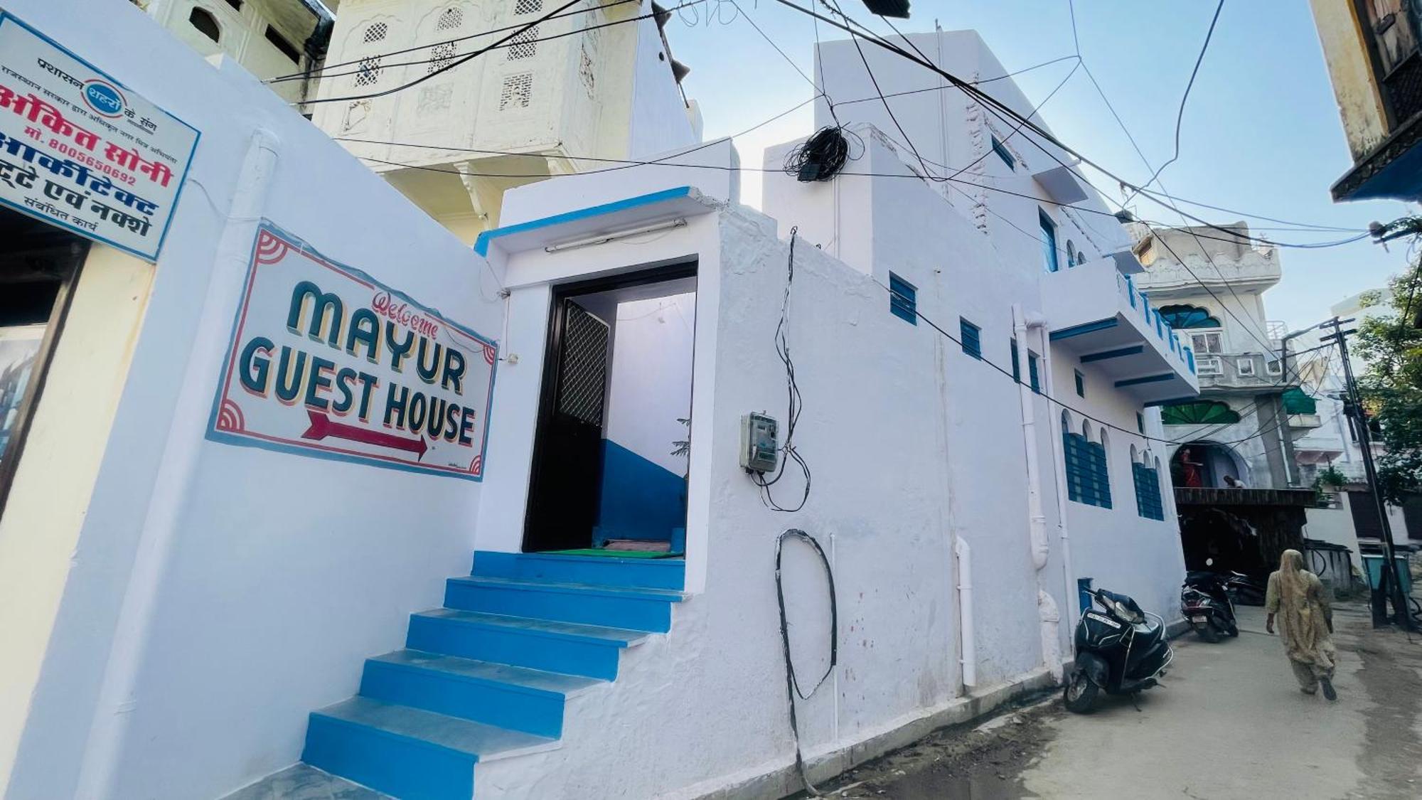 פושקאר Mayur Guest House מראה חיצוני תמונה